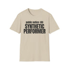 public notice:(AI) SYNTHETIC PERFORMER