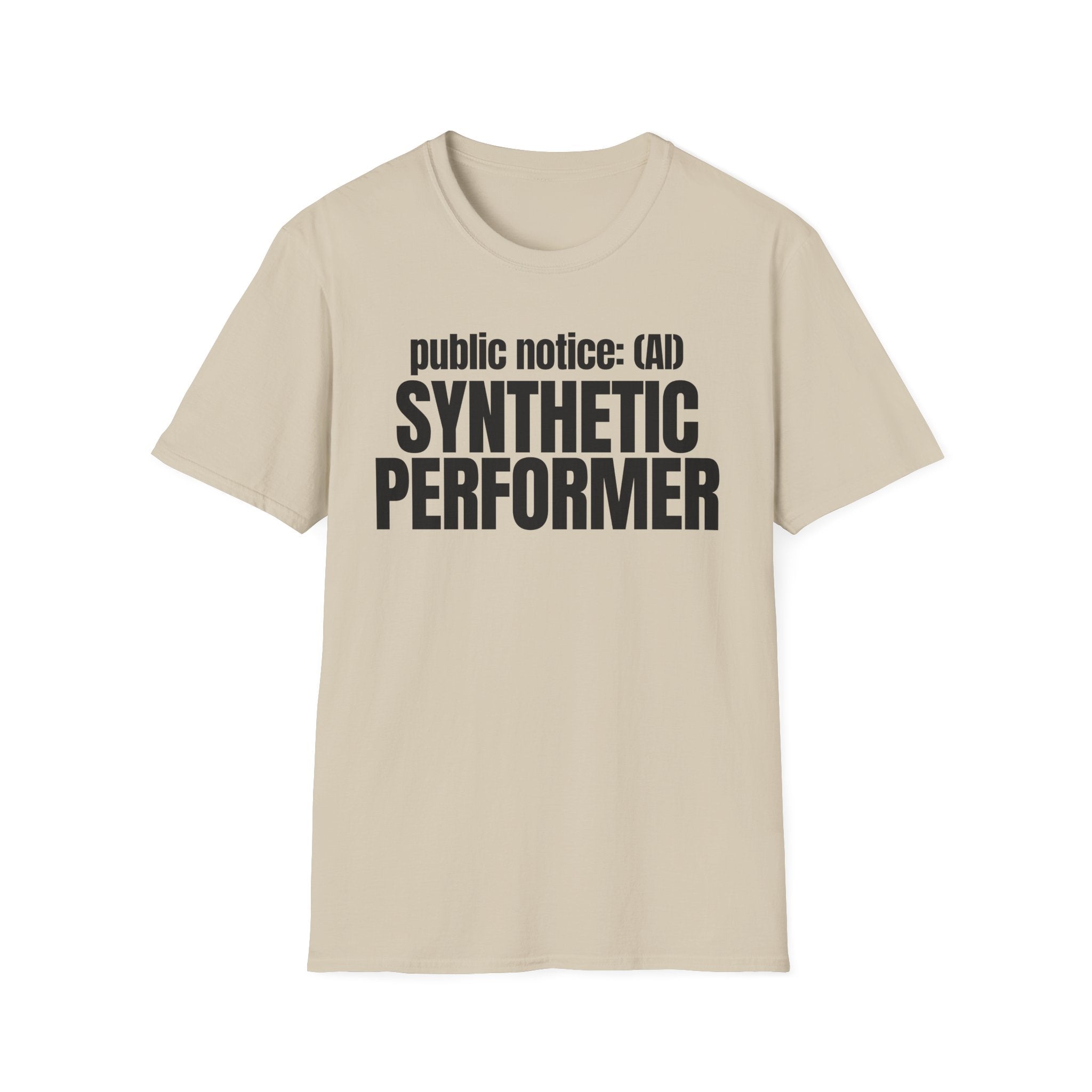 public notice:(AI) SYNTHETIC PERFORMER