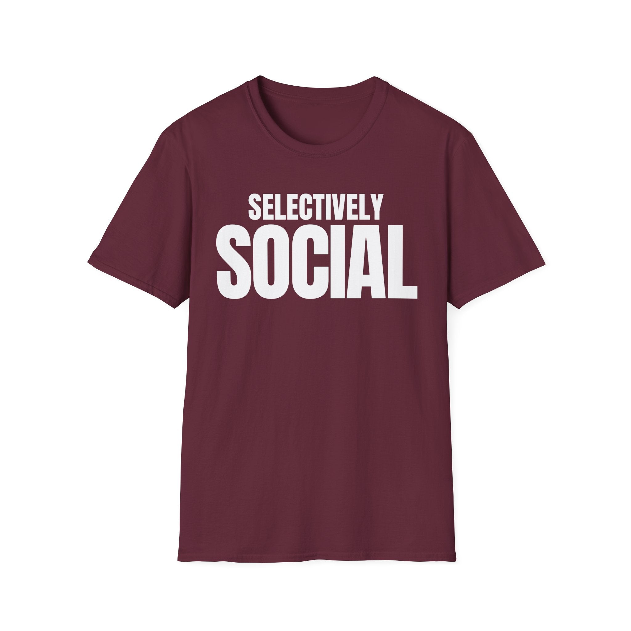 SELECTIVELY SOCIAL T-SHIRT