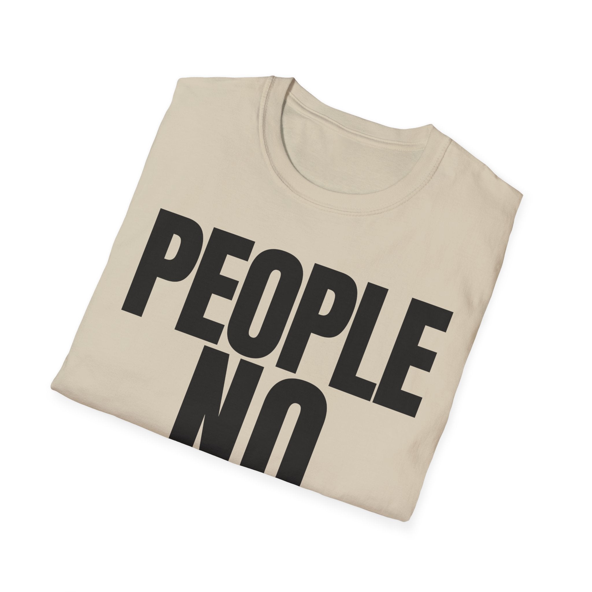 PEOPLE NO THANKS T-SHIRT
