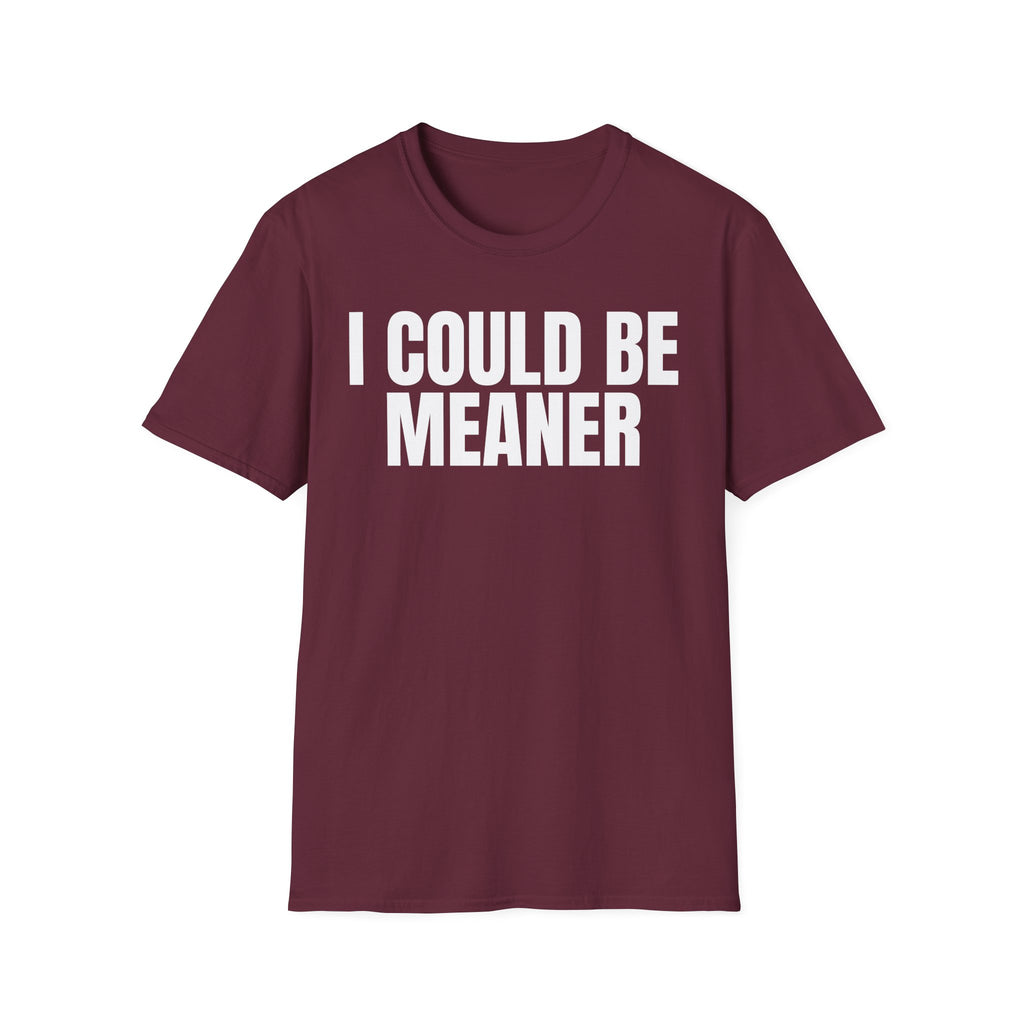I COULD BE MEANER T-SHIRT