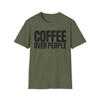COFFEE OVER PEOPLE T-SHIRT