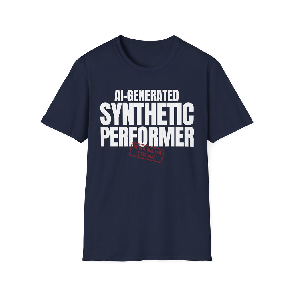 AI-GENERATED SYNTHETIC PERFORMER (with stamp)
