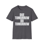 DUE TOMMOROW DO TOMORROW