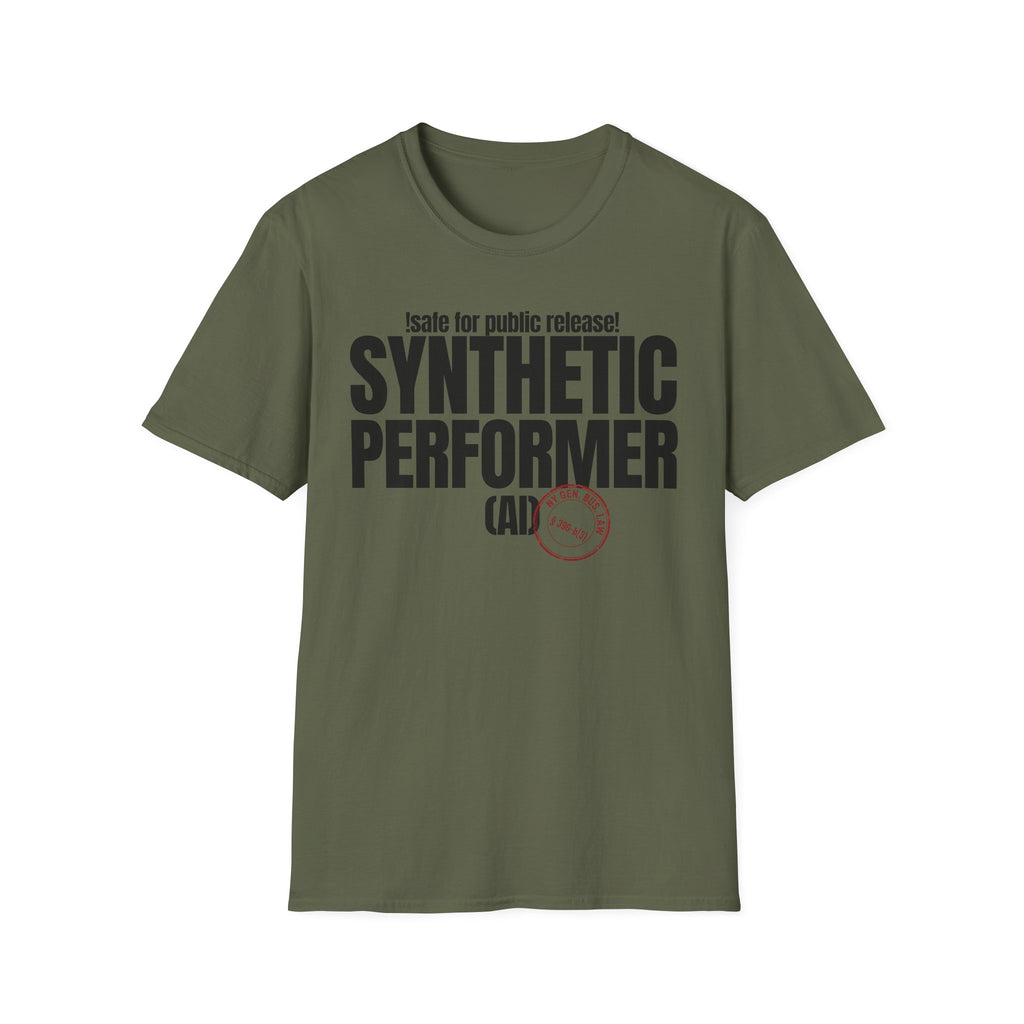 !safe for public release! SYNTHETIC PERFORMER (AI) (with stamp)