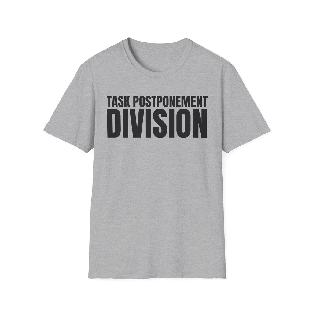 TASK POSTPONEMENT DIVISION