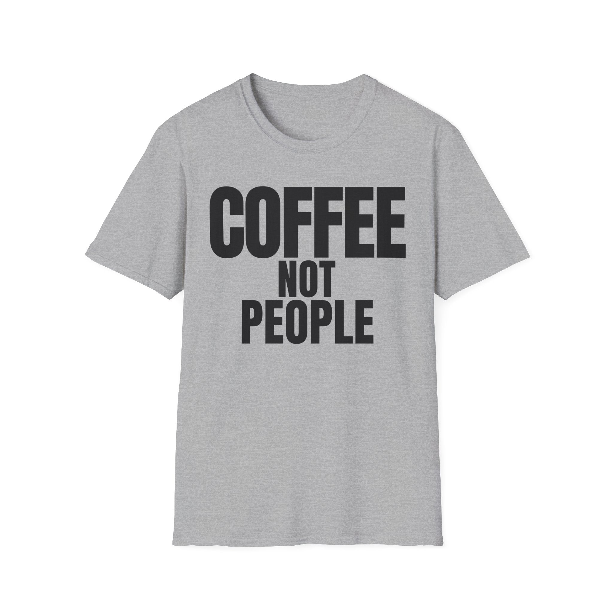 COFFEE NOT PEOPLE T-SHIRT